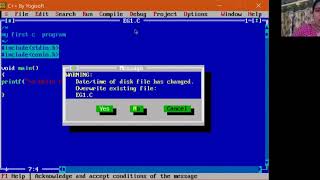 HOW TO WRITE AND EXECUTE SIMPLE C PROGRAMS PART  1   STGY