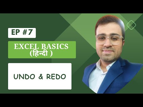 Using Undo and Redo in excel | Undo & Redo Shortcut keys in excel | CMA Abhishek Chandna