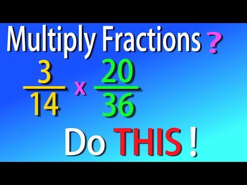 How To Multiply Fractions Using Cancellation