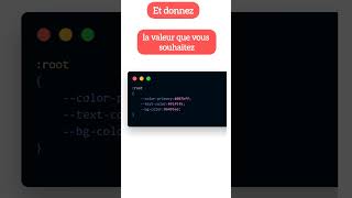 Utiliser les couleurs en CSS comme un pro avec :root | Tutoriel CSS #css #coding #programming #code