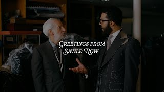Greetings From Savile Row - Rico's Next Commission at Chittleborough & Morgan