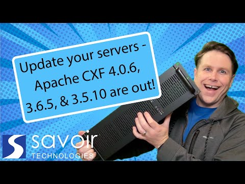 Savoir Labs: Apache CXF 4.0.6, 3.6.5, and 3.5.10 Releases