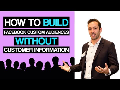 How To Build Facebook Custom Audiences & Lookalike Audiences For Start-ups For Less Than $100