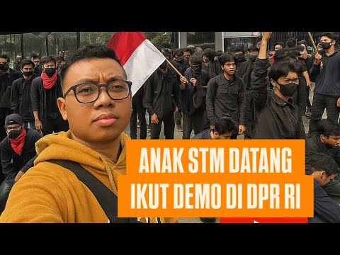 🔴LIVE‼️ANAK ANAK STM DATANG IKUT AKSI DEMO DI DEPAN GEDUNG DPR RI