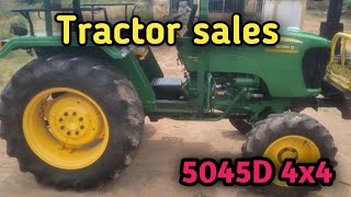 John Deere 5045 4WD Tractor  sales in Tamilnadu டிராக்டர் விற்பனை | Agri Tech Tamil
