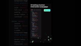 Advanced button css hover effect #hovereffect #htmlcss #shorts