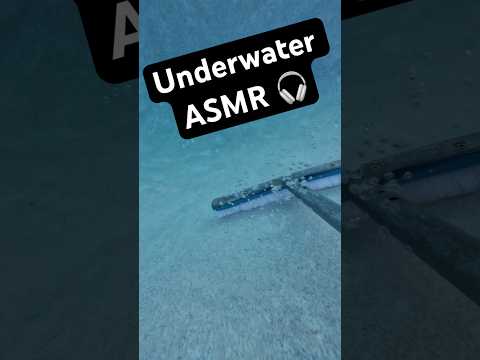 Underwater Cleaning ASMR –Just the Brush & the Silence 🧼 #poolmaintenance #deepcleaning #underwater