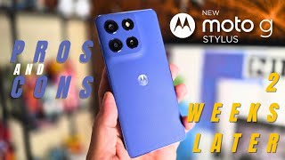 Motorola G Stylus (2025) Pros and Cons 2 Weeks Later