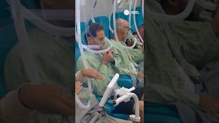 Hyperbaric oxygen therapy is being tested in Israel to treat PTSD #shorts