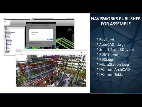 Webinar: Publish Navisworks Models into Assemble in the Cloud