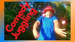 Learn 21 Comedy Juggling tricks - HOW - TO get laughs and juggle