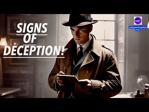 Deception Decoded: Real Signs Someone Might Be Lying #lies #deception #deceptionortruth #real #true