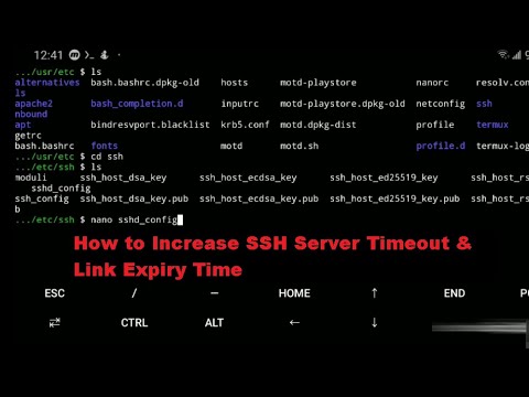 How to Increase SSH Server Timeout & Link Expiry Time | Urdu/Hindi Tutorial
