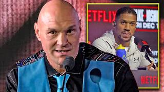 EMOTIONAL Tyson Fury SAYS Anthony Joshua TRAGEDY RETURNED HIM TO THE RING