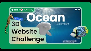 3D website using Dora