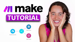 Make.com Tutorial for Beginners | Build Automations and AI Workflows Fast 2025