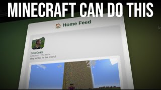 Using Minecraft As A Web Server