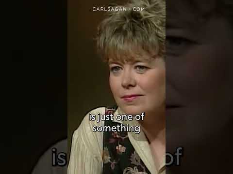 Carl Sagan describes our place in the universe