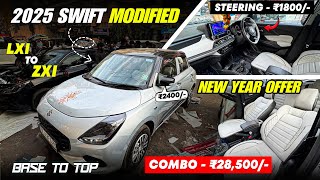 Swift 2025 Base To Top ✅ Swift Lxi To Zxi 2025 ✅ Swift Modified 2025 🔥 Swift Foglamp🔥Swift Rear ac ✅