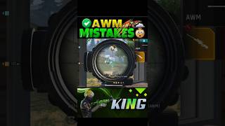 AWM MISTAKKES 2 POWERFULL SNIPER TRICK | AWM SECRET TIPS ANS TRICKS #freefire #awmking