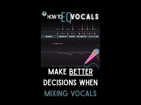 Frequency ranges - Vocals 