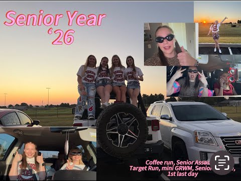 First day of Senior Year | VLOGGGG