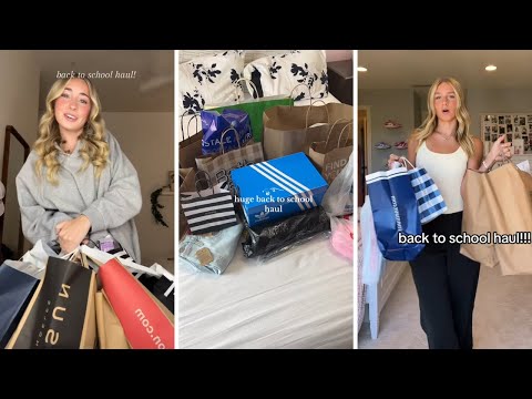 Back To School Haul Compilation 3