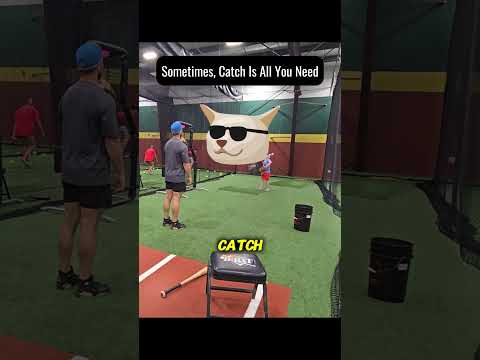 First Drop Loses: Coach Marc vs. Jackson (Wholesome Catch Challenge)  #youthbaseball #baseballszn