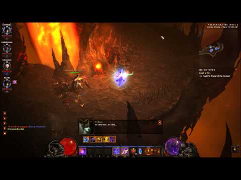 Diablo III Wizard Sustained Archon Build MP1 Public Game Carry