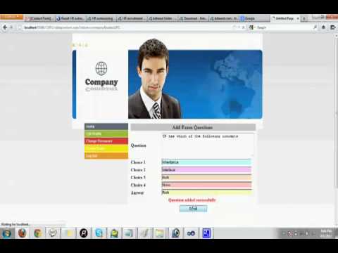 DotNet - Recruitment Process - Aptitude Exam (ASP.NET - C# With SQL Server)