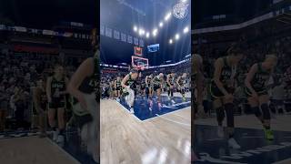 Minnesota Lynx traditional home court victory dance