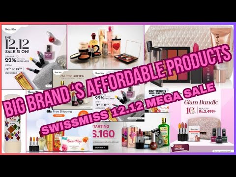 Huge Sale Alert: Affordable Swissmiss Makeup Products From Top Brands! | official unboxing reviews
