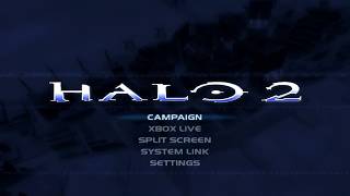 Halo 2 Xbox Main menu