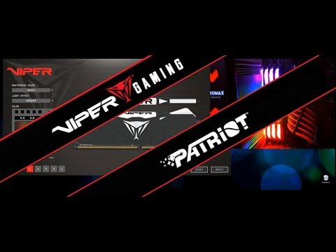 Patriot Viper RGB schwarz - RGB Test