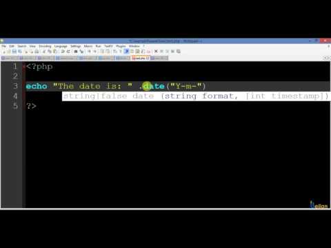 How to show DATE and Time in PHP