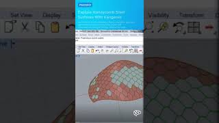 How To Make Honeycomb Shells In Grasshopper #parametricdesign