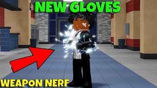 NEW GLOVES + EVERYTHING IS NERFED! | Roblox Fight In A School Update