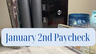 Cash Stuffing 2nd Jan Check 2025 #cashstuffing2025 #sinkingfunds