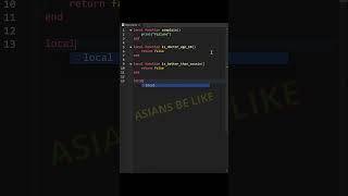 Asians Be Like: #luau #lua #robloxstudio