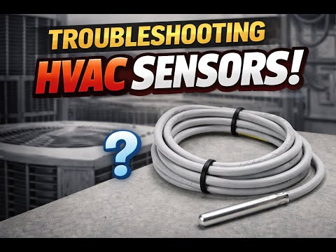 🔧 HVAC Sensor Troubleshooting Explained | Common Sensors, Symptoms & Fixes