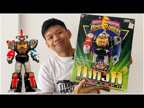 NINJA MEGAZORD!!! #mightymorphinpowerrangers #ninjetti