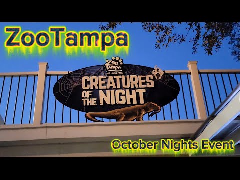 Vlogaween Day 17- ZooTampa Creatures of the Night