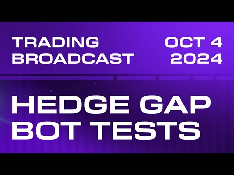 Bot Trading broadcast from Crypto Insider - Hedge Gap Bot