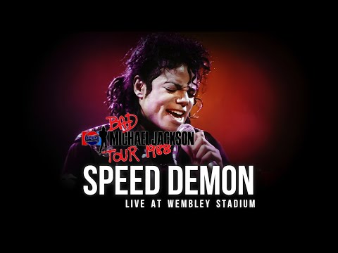 SPEED DEMON: Live from Wembley Stadium |BAD TOUR| Fanmade by @MJFanmadeEdit
