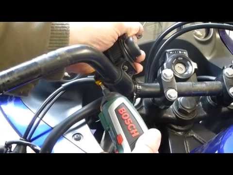 Lenkerwechsel Honda Transalp XL650 RD11