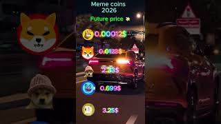 Next 100x MEME Coins?  Insane Predictions!💰 #investing #cryptoforecast #cryptoprediction #crypto