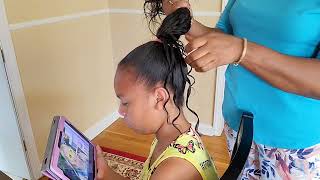 How to Style Simple hairstyle at home