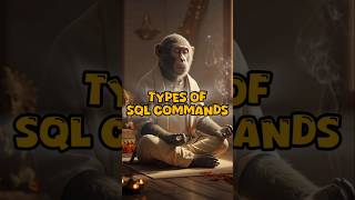 "Types of SQL Commands 🔍 | AI Monkey Explains in 30 Sec!" #query #mysql #code #coding