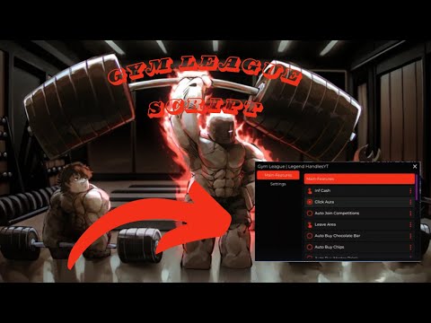 Gym League Script | Auto Farm | Infinite Cash | Auto buy & much more  - Roblox 2024