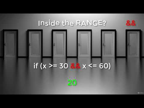 09   Check for values inside or outside a range |  Learn Android Application Development